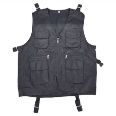 感恩使者 背心式身體固定衣 黑色-4XL, ZHTW2043, 1件