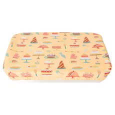 NOW 長方碗盤布罩, 蛋糕 黃色, 1個