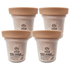 MY SCHEMING 我的心機 水梨花白麝香 淨嫩身體去角質, 4罐, 400g