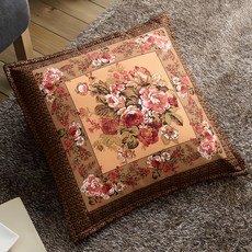 ALL THAT HOME 芙洛拉 坐墊 + 含棉芯, 棕色的