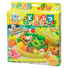 GINCHO 銀鳥 米黏土, 動物便當, 250g, 1組