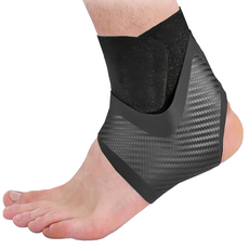 AD-ROCKET 雙重加壓輕薄透氣運動護踝 鬆緊可調 蜂巢紋PRO款 左腳, 1個