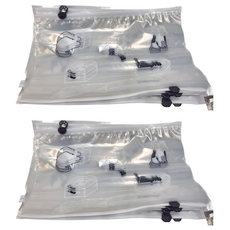 SHIMOYAMA PE貓爪滑扣保鮮袋 小貓印花, L(36.5 x 21.5cm), 20個, 2盒