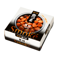 K&K 燻製油漬貝柱 日本零嘴下酒菜, 50g, 1罐