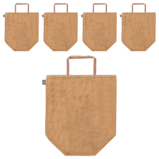 BAN INOUE 井上幡 日本製 CAYA 純棉蚊帳布蔬菜袋 丁香, L(30 x 27cm), 5個, 1入