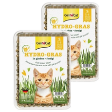 Gim Cat 俊寶俊喵 一次澆水長效保濕 添加保水分子, 貓草, 150g, 2盒