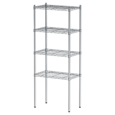 dayneeds 日需百備 波浪架 輕型, 電鍍, 4層