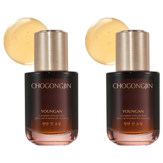Chogongjin 初拱辰 瑛顏黑蔘緊緻護膚精油 30ml 緊緻抗皺 深層滋養 重現年輕光采, 2瓶