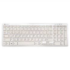 irocks 艾芮克 2.4GHz無線鍵盤 剪刀腳 366 x 127 x 11.6mm 400g 原廠保固, 銀白色, IRK81R