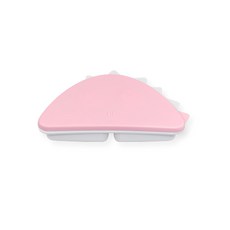 monee 恐龍造型餐盒, 草莓粉, 1個