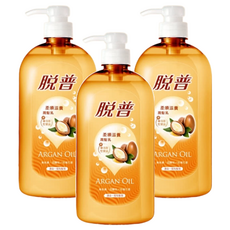 TOP 脫普 柔順滋養潤髮乳 添加珍貴摩洛哥堅果油與小麥水解蛋白 經典玫瑰香氛, 800ml, 3瓶