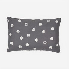 Ahtty Blanc 棉質兒童枕頭, 40 x 60cm, Grey Soluna