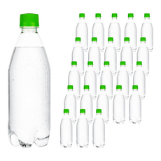 Tamsaa Aqua系列 無標籤萊姆風味氣泡水 500ml 6瓶裝, 24瓶