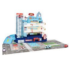 PLAYFUL TOYS 頑玩具 聲光停車場大樓, 混和顏色, 1盒