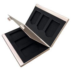 ziya 智雅科技 SWITCH 專用遊戲卡收納盒 薄型名片金屬 鋼鐵款, 戰神金, 1個, GAME-11005502-18