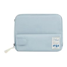 KOKUYO 國譽 Little Woods HACOHACO 筆袋 M, 木野夢境系列, 森林迷幻馬卡龍色, 可裝約40支筆, 藍色, 1個