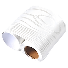 iINDOORS 木紋踢腳線 立體壓紋 腰帶腰線貼 防水 自黏PVC 金屬 髮絲紋, B款 木紋 白色