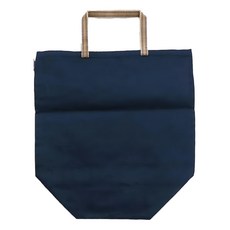 BAN INOUE 井上幡 CAYA 純棉蚊帳布蔬菜袋 海軍藍, 海軍藍色, 1個