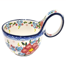 歐陸瓷具 手繪曲把杯系列 陶瓷, A款黛玉, 1個