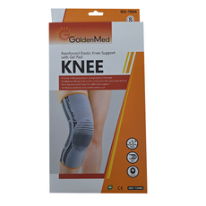 GoldenMed 矽膠止滑軟鐵護膝, 1個