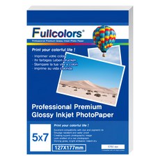 Fullcolors 全彩 相紙 230g, 5 x 7, 100張