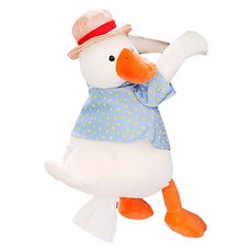 蕉蕉購物 可愛動物造型 車用/家用抽取式 衛生紙套, 萌萌鴨