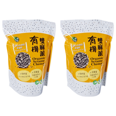 口福不淺 有機雙麻派, 天然手作烘焙，非油炸, 500g, 2袋