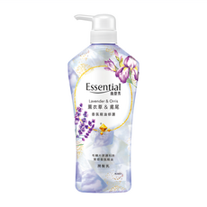 Essential 逸萱秀 香氛精油修護潤髮乳 薰衣草+鳶尾 毛鱗片屏護科技, 700ml, 1瓶