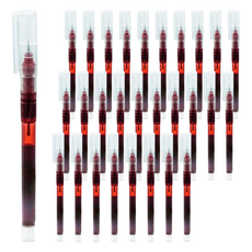 小麥購物 水性中性筆 Y274 10g, 紅色, 60支