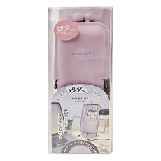 KUTSUWA Air Pita 萬用矽膠吸盤收納筆盒 窄版款, 紫色, 1個