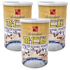 SUNWAY 鄉味杏仁粉，健康營養，口感細膩, 500g, 3罐