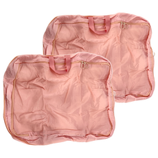 旅行壓縮袋 粉色, 中號, 2個裝, 1組