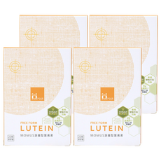 MOMUS 游離型葉黃素 軟膠囊 20顆 黃金配方 有感晶亮補給 +玉米黃素 雙重護眼! 專利認證-台灣綠蜂膠神經滋養物質, 65g, 4盒