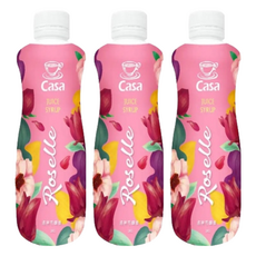 Casa 卡薩 洛神糖漿, 1kg, 3瓶