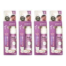 KU.KU Duckbill 酷咕鴨 寶寶乳鐵蛋白潔牙噴霧 含益生菌 木醣醇成分 降低蛀牙風險 食用級原料, 20ml, 4瓶