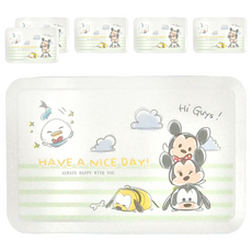 收納王妃 TSUM 濕紙巾盒, 綠線米奇家族, 6個