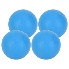 ZA Fitness 按摩球 單球, TPE材質, 使用後可直接水洗, 藍色, 4個