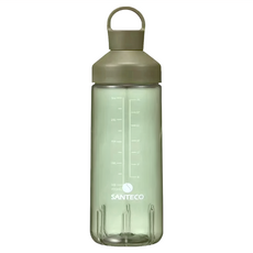 SANTECO 海洋抗菌冷水瓶 710ml 大容量 125g 極輕量 食品級材料, 森林綠, 1個