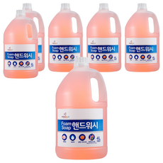 VITAHALO 泡泡洗手慕斯大容量補充瓶 葡萄柚, 4L, 6桶