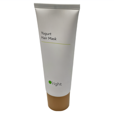 O'right 歐萊德 優格髮膜 100ml 天然驗證保濕因子 蘆薈脂 修護秀髮, 1條
