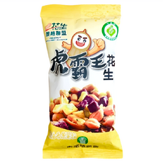 虎尾鎮農會 虎霸王花生 奶油香蔥薯叔, 70g, 1包
