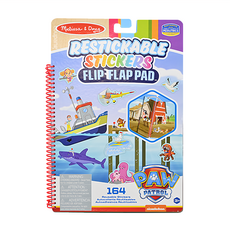 Melissa&Doug 瑪莉莎 旅遊樂 N次貼翻轉故事遊戲書, 汪汪隊冒險海灣, 1本
