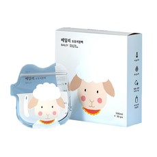 BaILEY 拋棄式母乳儲存袋 羊寶寶 100ml, 30個, 1盒