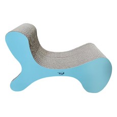 CO.CO.CAT 酷酷貓 台灣製摩登躺椅 瓦楞紙材質, 1個, 67 x 28 x 43cm, 綠色