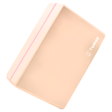 Tumaz 月熊 50D高密度EVA瑜珈磚, 適中硬度 舒適支撐 安全環保 防滑設計 減震穩定, 22.5 x 7.5 x 14.5cm, 落日色, 1個