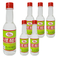 香山 料理醋精 40%以上酸度 台灣原產, 240ml, 6瓶