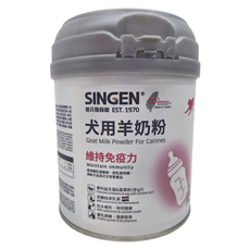 SINGEN 信元發育寶 犬用羊奶粉, 維持免疫力, 200g, 1罐