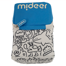 mideer 麥克筆/水性壓克力顏料 24色組 附塗鴉包 3歲以上適用, MD3389, 1組, 24色