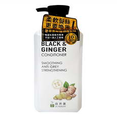 In Nature 自然匯 薑萃柔順強韌護髮膜 Black & Ginger Conditioner, 500ml, 1瓶
