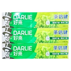 DARLIE 好來 茶倍健龍井綠茶牙膏超值3入組, 420g, 1組